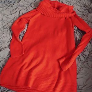 Red Cowell neck H&M sweater